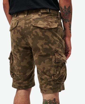 Superdry Loosefit Cargobroek in Groen