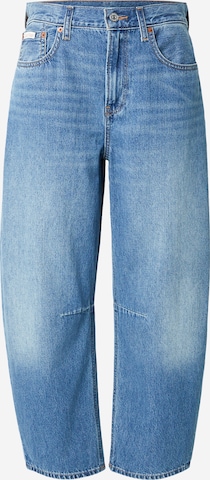 Barrel Jean Calvin Klein Jeans en bleu : devant