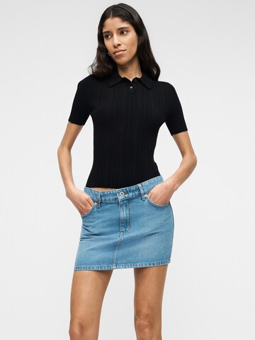 HUGO Tröja 'Sareplette' i svart