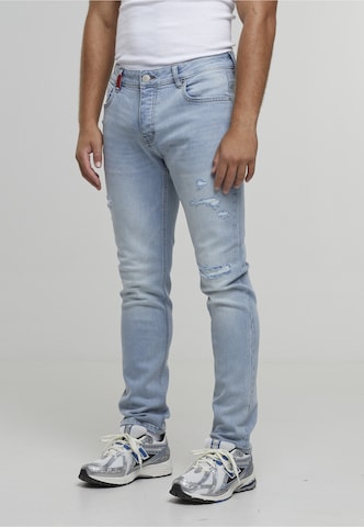 2Y Premium Slimfit Jeans 'Mateo' in Blau