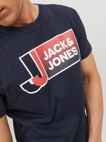 JACK & JONES Skjorte 'Logan' i blå