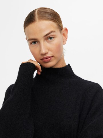 OBJECT Sweter 'Ellie' w kolorze czarny