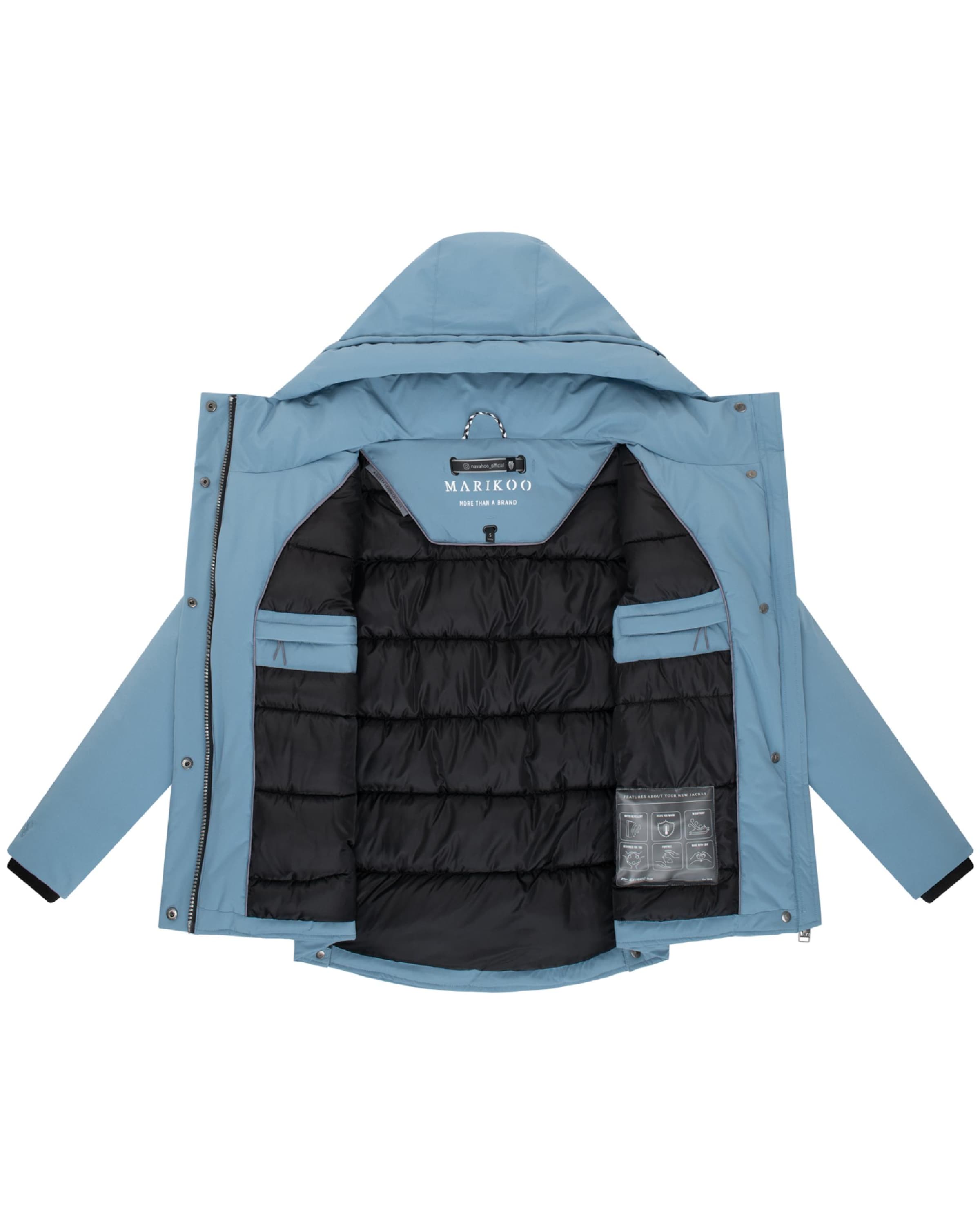 MARIKOO Зимняя куртка 'Yeminaa 16' в Синий