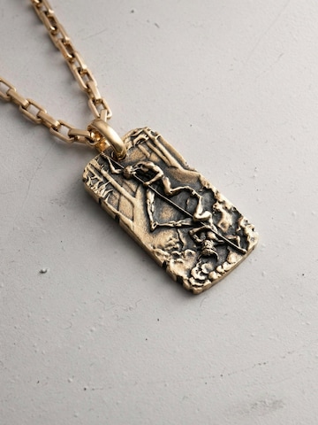 Pendentif 'BOXE OMBRA' REYTEL en jaune