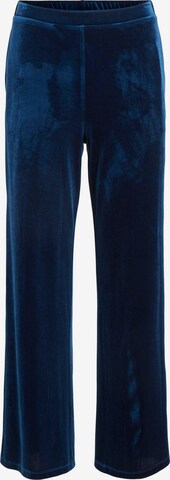VILA Loose fit Pants in Blue: front
