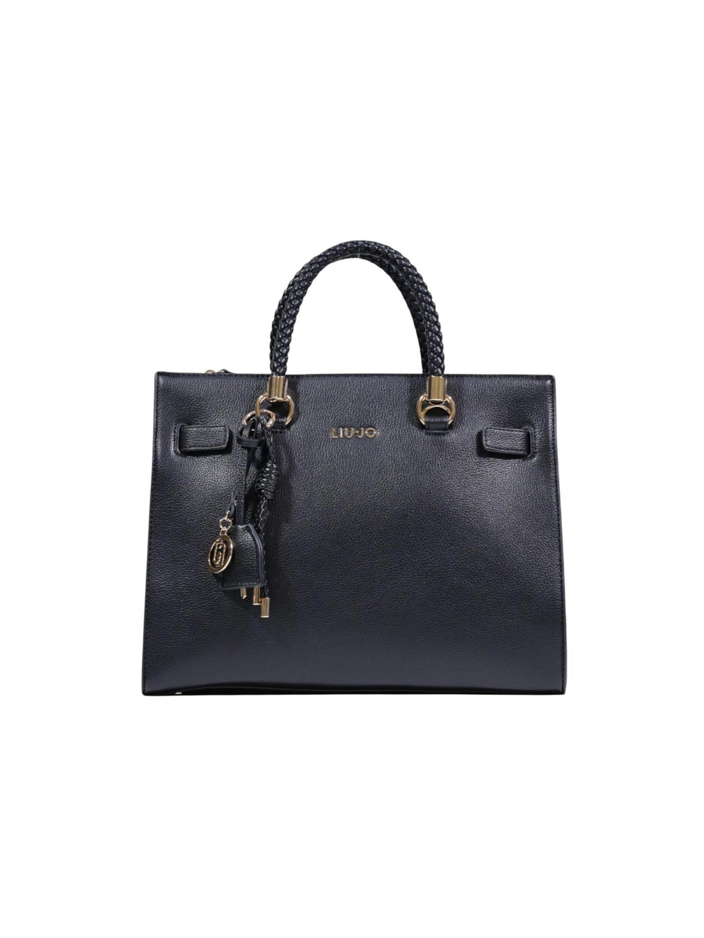 Liu Jo - Bolso de hombro 'ECS M TOTE AA6086 E1012' en negro: frente