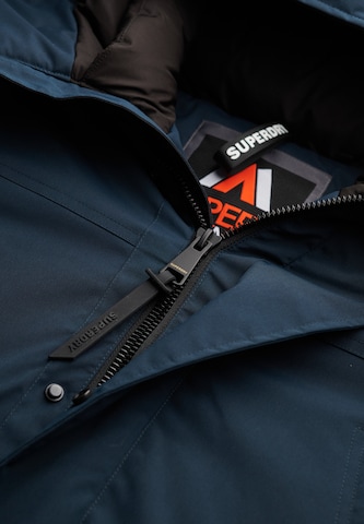 Parka d’hiver Superdry en bleu