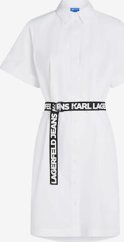 balta KARL LAGERFELD JEANS Suknelė: priekis