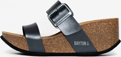 Bayton Sapato aberto 'Newcastle' em castanho / preto, Vista do produto