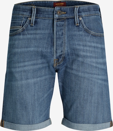 JACK & JONES - Loosefit Calças de ganga 'CHRIS WOOD' em azul: frente