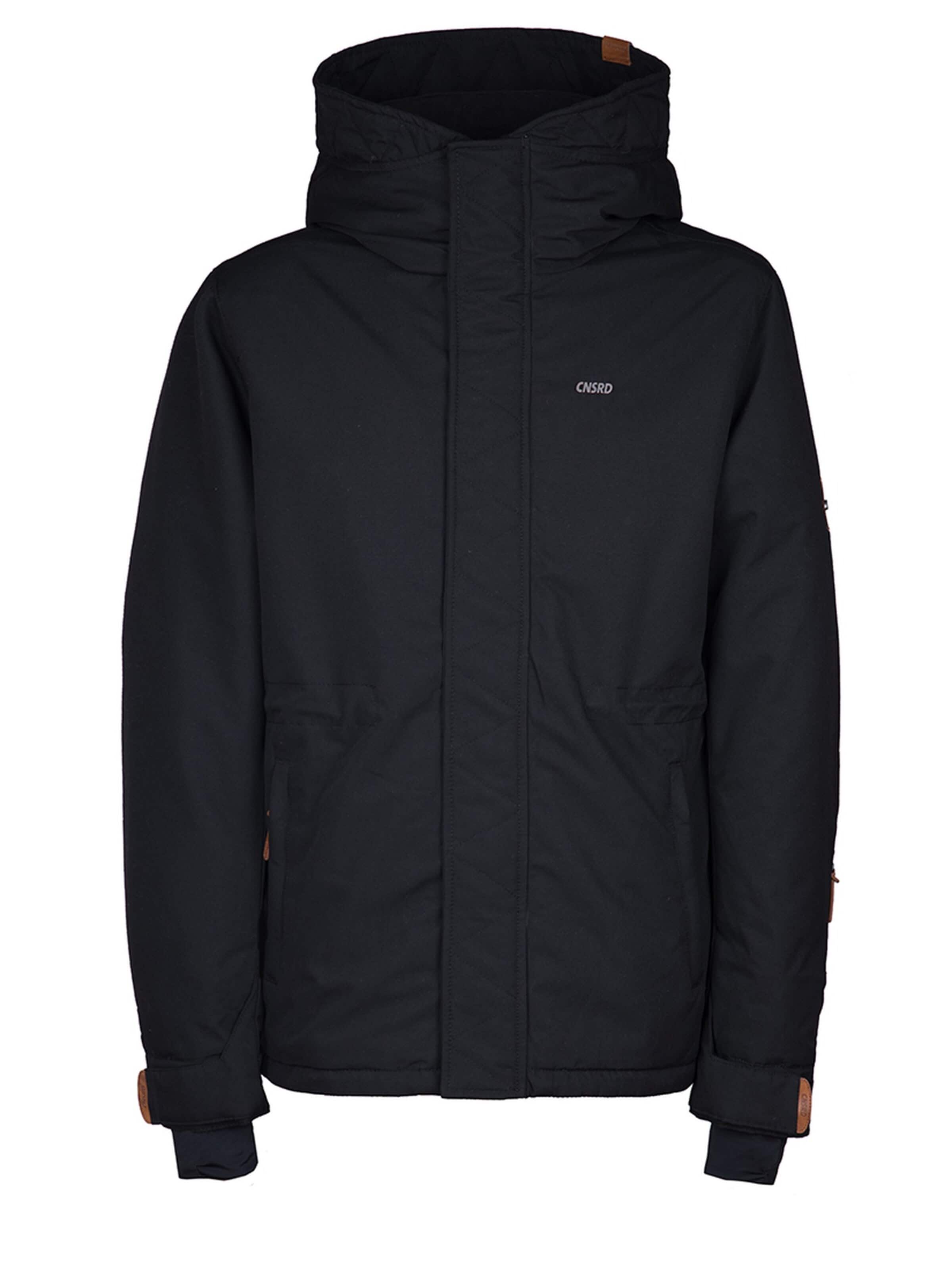 CNSRD Winter Jacket 'MR DIAMOND' in Black: front