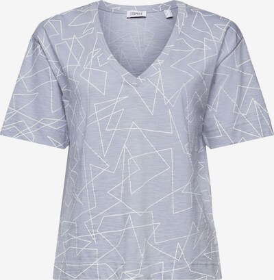 ESPRIT T-shirt en lavande / blanc, Vue avec produit