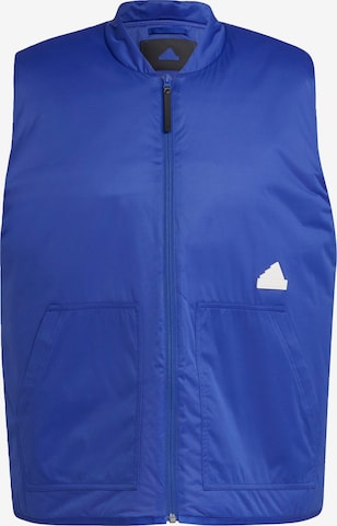 ADIDAS SPORTSWEAR Sportbodywarmer in Blauw: voorkant