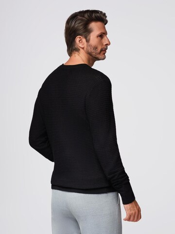 Pull-over 'OM-SWSW-0181' Ombre en noir