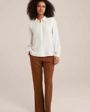 WE Fashion Bluse i hvid