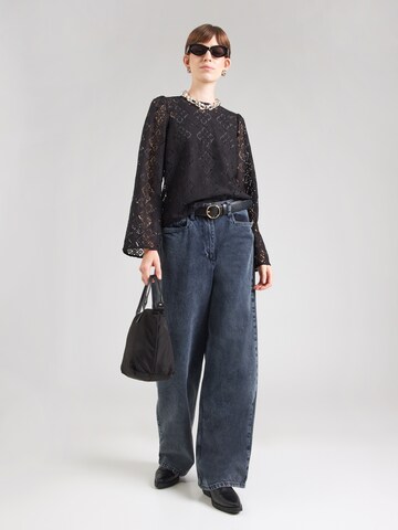 JDY Bluse 'JDYHURRAY' in Schwarz