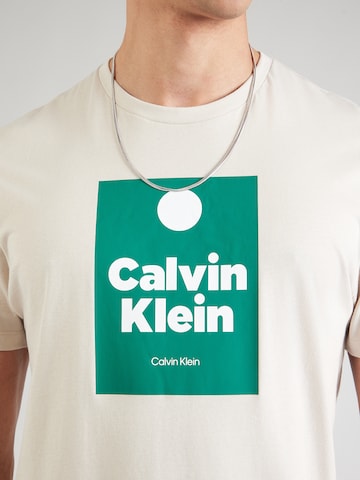 Calvin Klein Jeans Μπλουζάκι σε λευκό