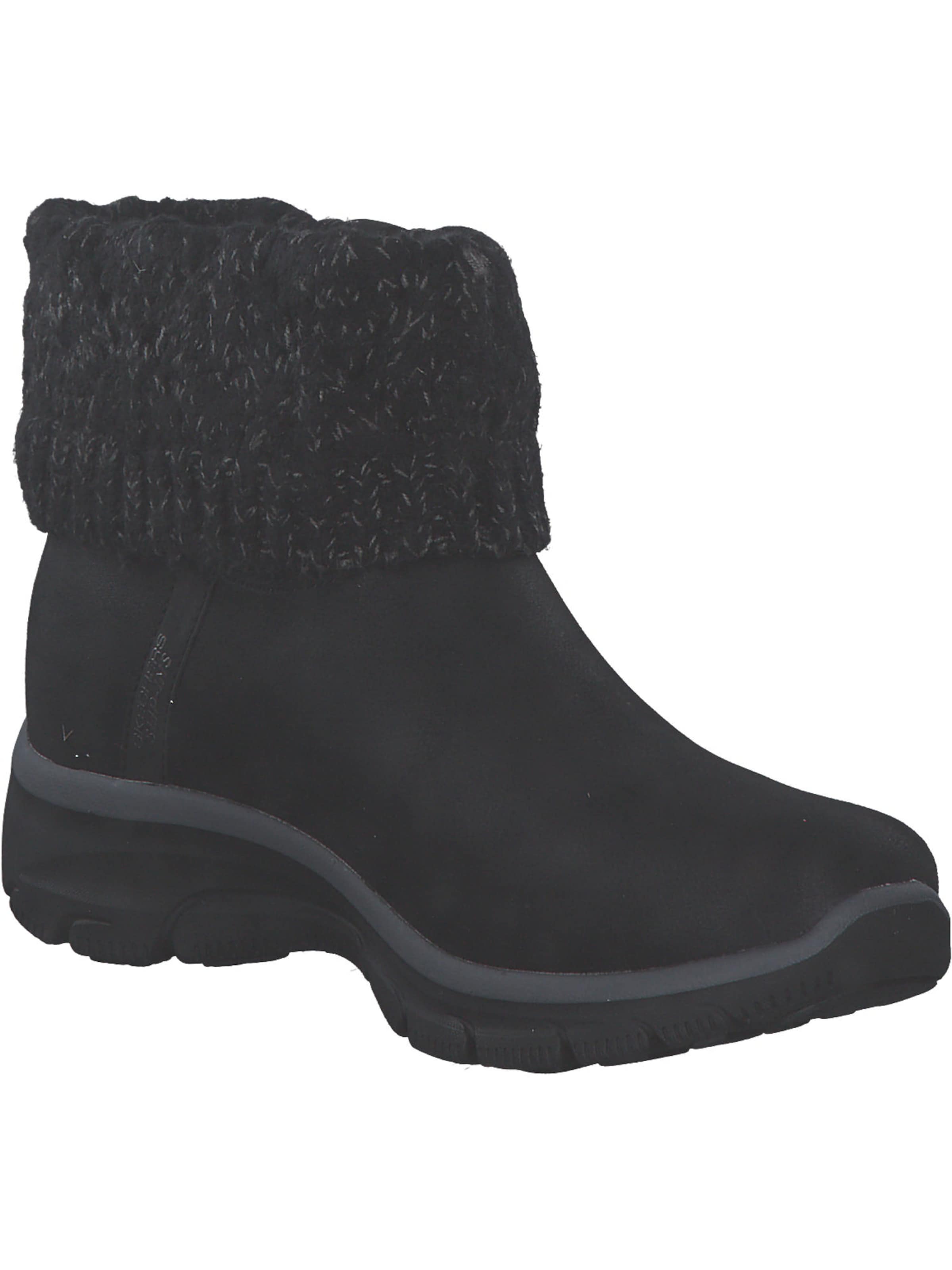 SKECHERS Členkové čižmy 'EASY GOING - COZY WEATHER 2' - Čierna