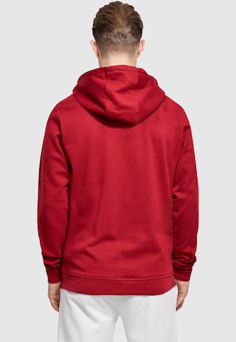Merchcode Sweatshirt 'NASA - Galaxy' in Rot