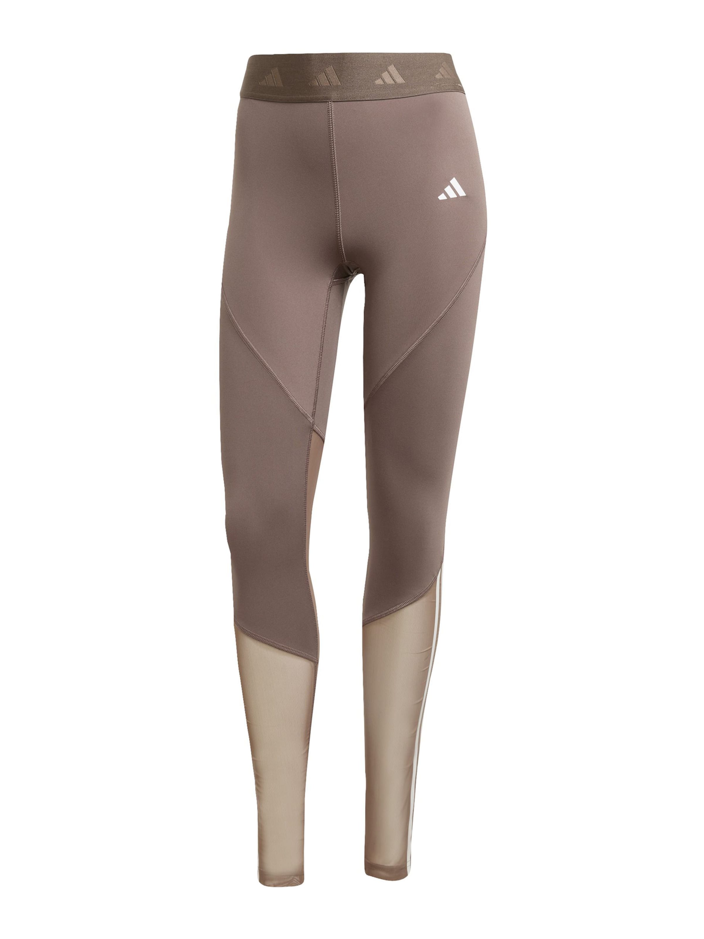 ADIDAS PERFORMANCE Sporthose 'Hyperglam' in Braun: Vorderseite