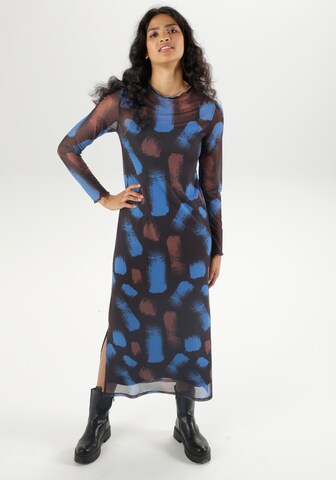 Aniston CASUAL Evening Dress in Blue: front