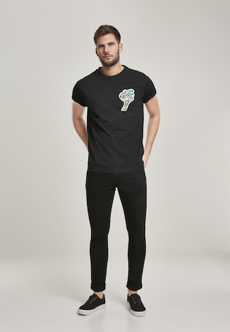 Mister Tee Shirt 'Flamingo' in Black