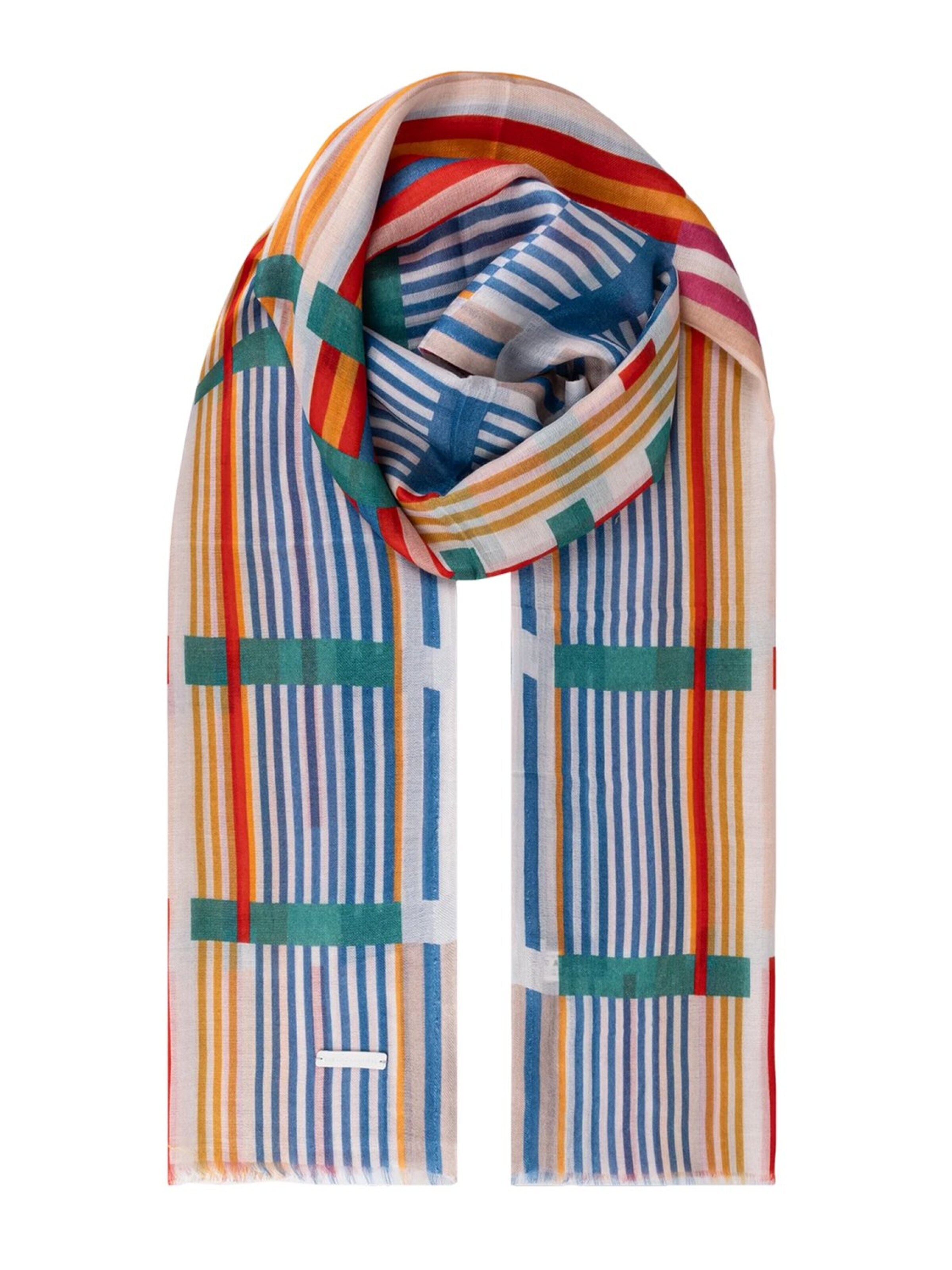 Écharpe SILK & CASHMERE en bleu