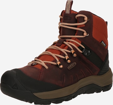 KEEN Boots 'REVEL IV MID POLAR' in Braun: Vorderseite