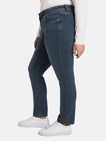 Tom Tailor Women + - Slimfit Vaquero en azul