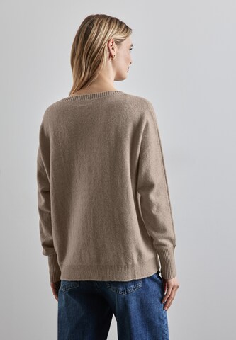 STREET ONE Pullover 'Dolman' in Braun