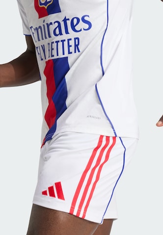 ADIDAS PERFORMANCE Regular Sports trousers 'Olympique Lyon 25/26' in White