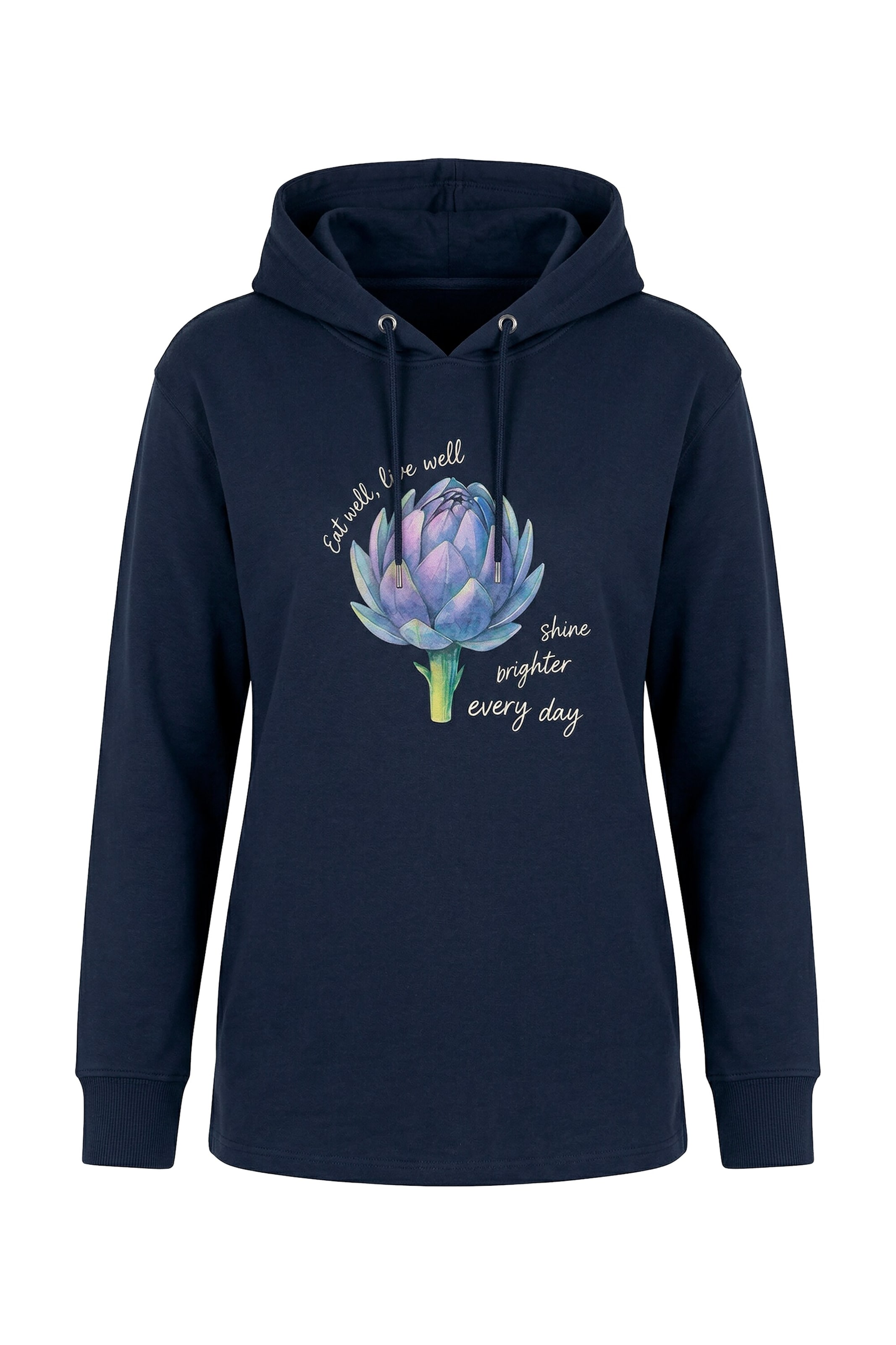 Ulla Popken Sweatshirt in Blue: front