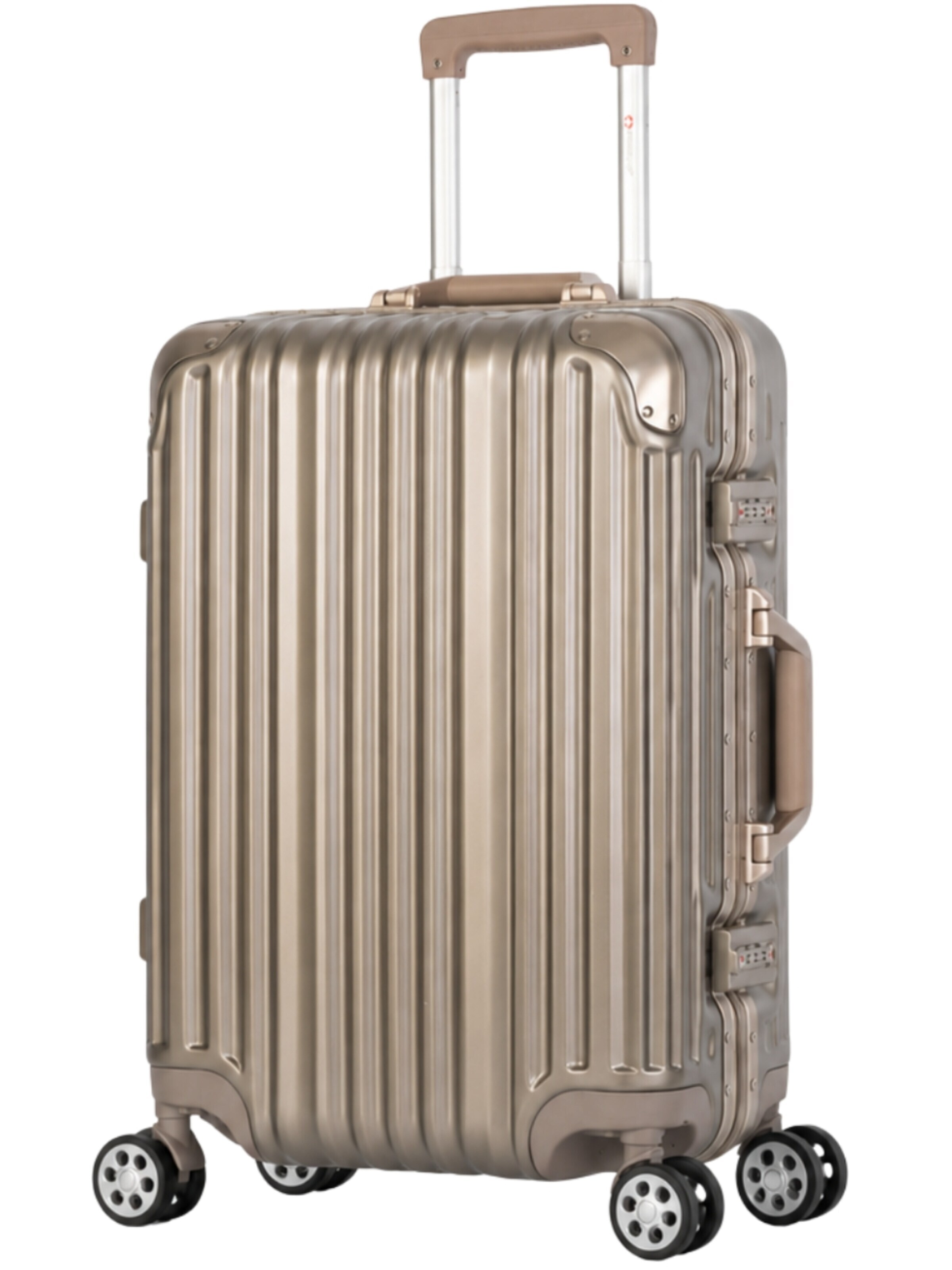 Travelhouse Suitcase 'London' in Gold: front