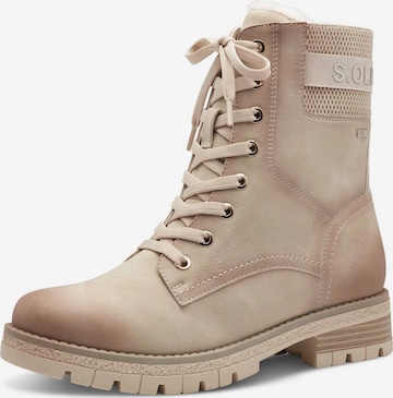 Schnürstiefelette in Braun, Hellbraun ABOUT YOU - Main Image