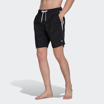 ADIDAS SPORTSWEAR Sports swimming trunks 'Clx' in Black: front