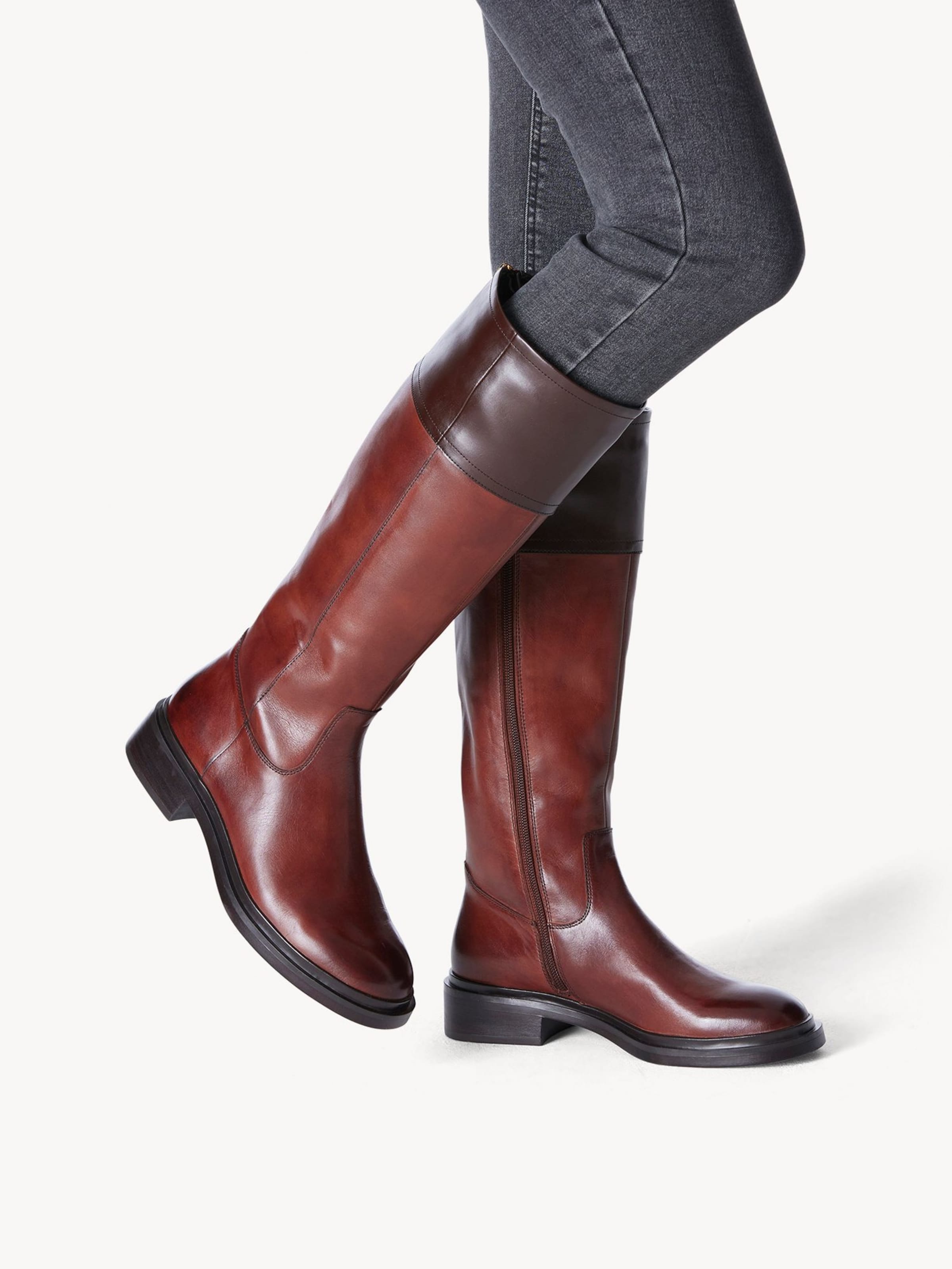 Bottes tamaris online marron