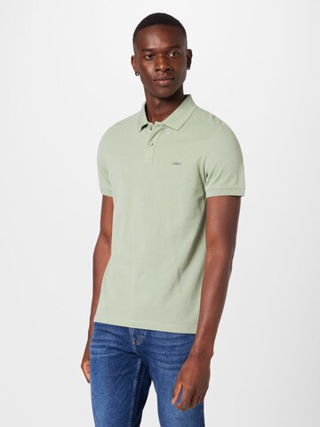 T-Shirt s.Oliver en vert : devant