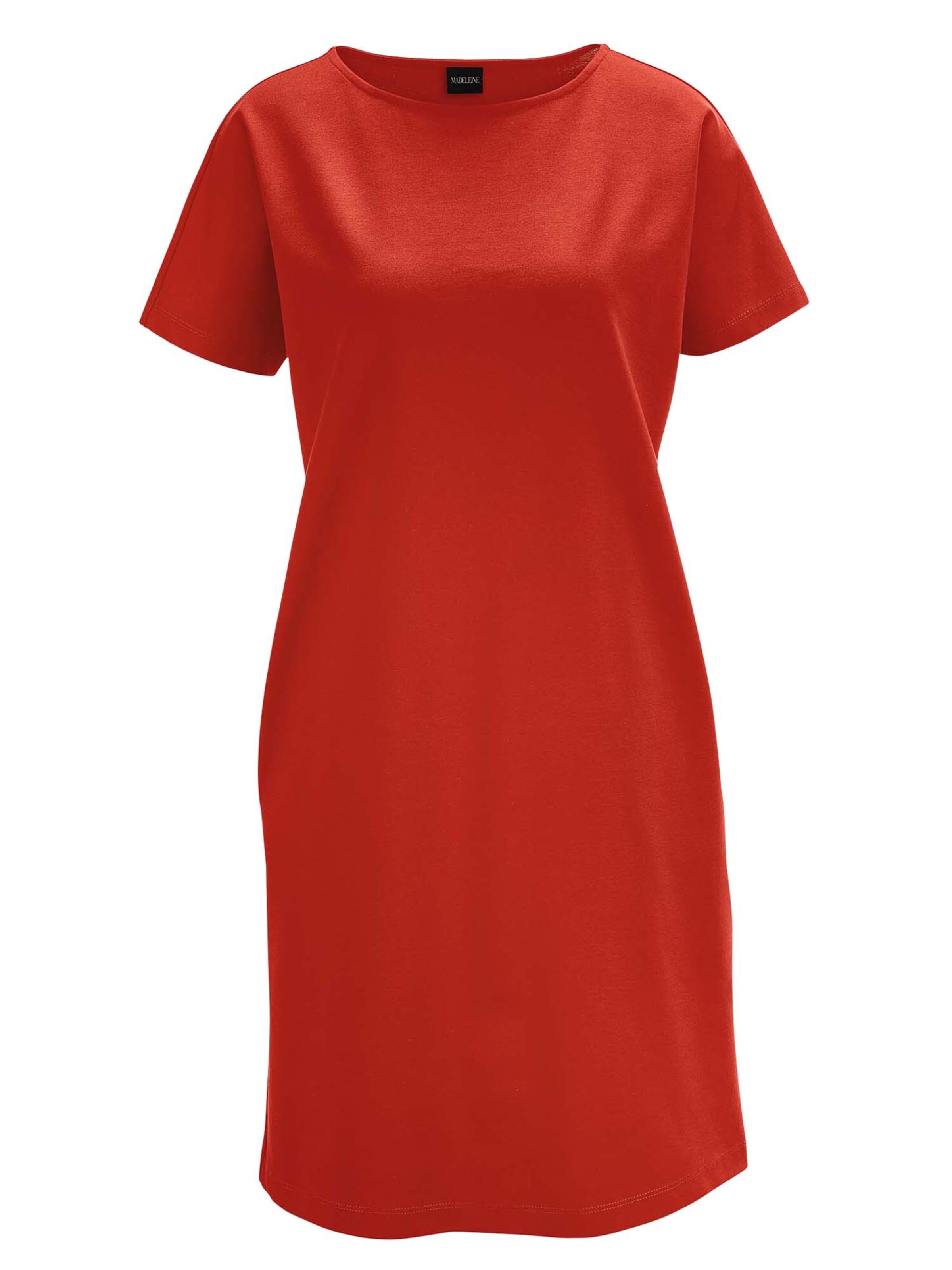 MADELEINE Sommerkleid in orangerot, Produktansicht