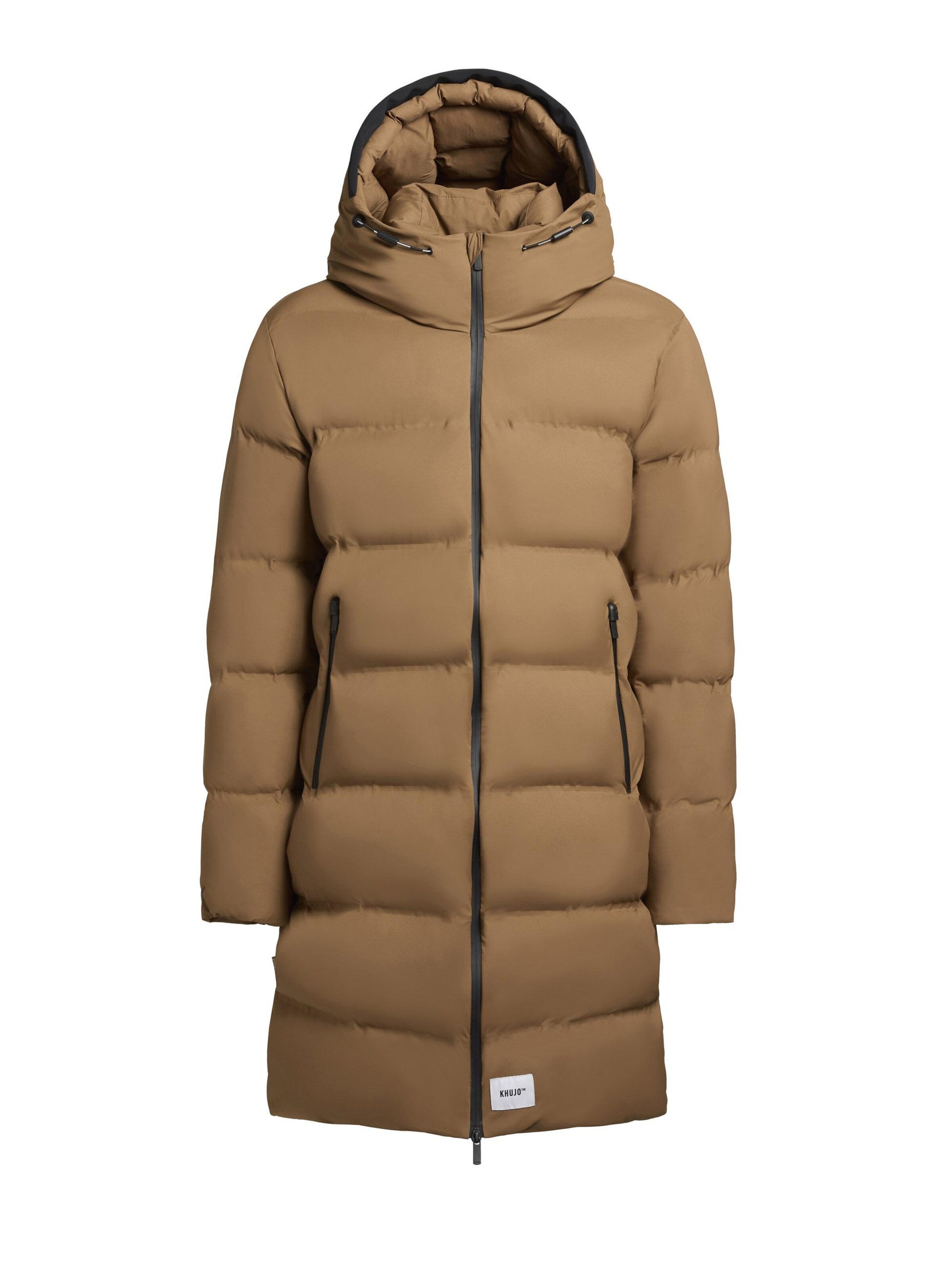 Cappotto invernale 'Caius2-YM' di khujo in marrone: frontale