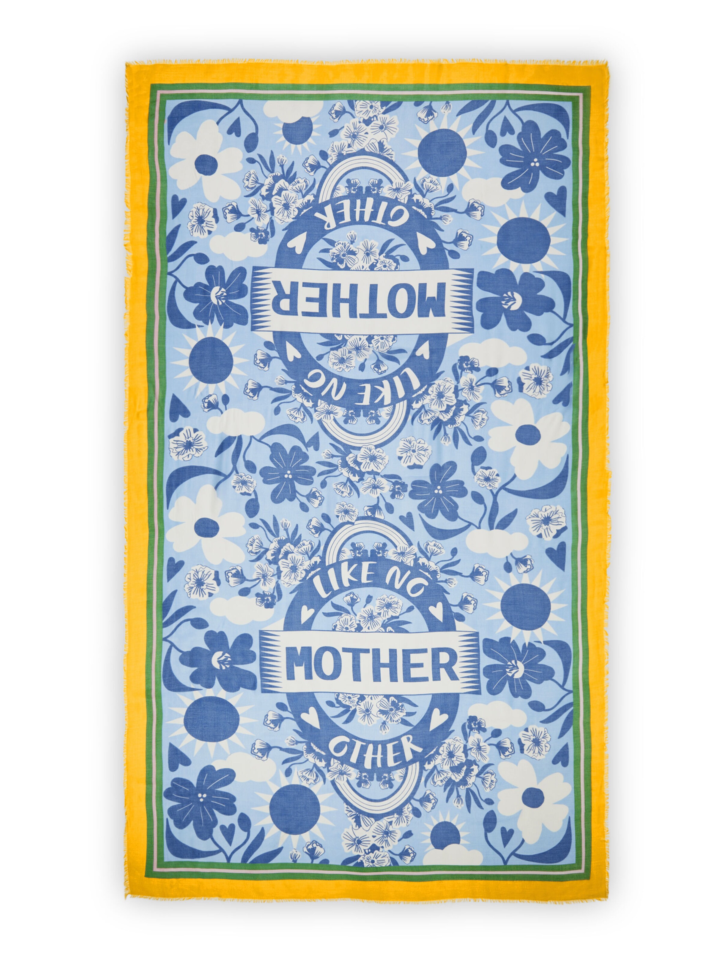 CODELLO Sjaal in Blauw: voorkant