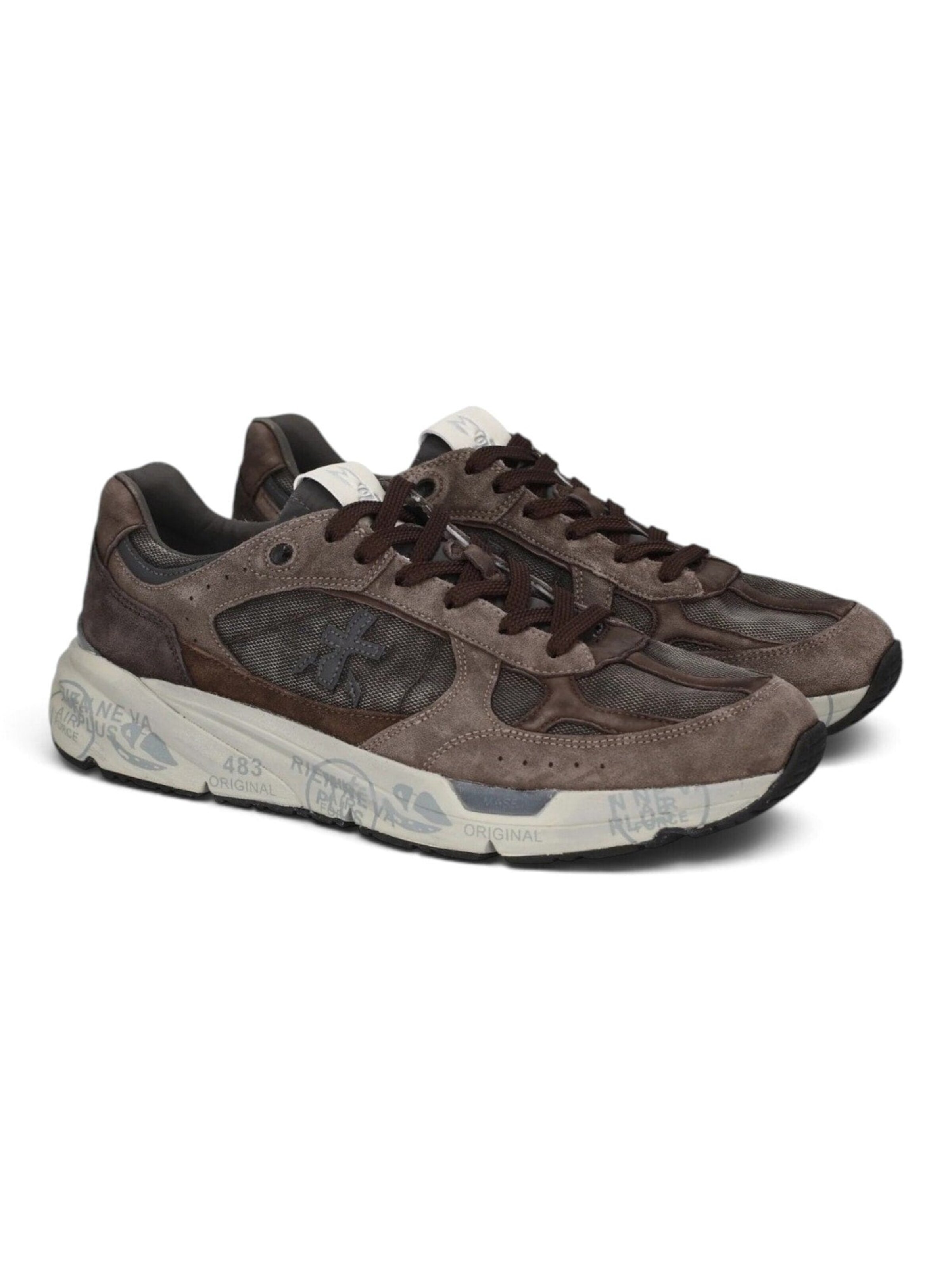 Premiata Sneakersy niskie 'MASE25 8421 BROWN' w kolorze brązowy
