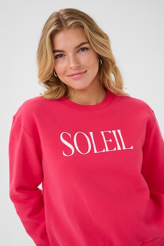 Kaffe Sweatshirt 'Anne' in Roze