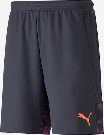 PUMA Regular Workout Pants in Blue: front