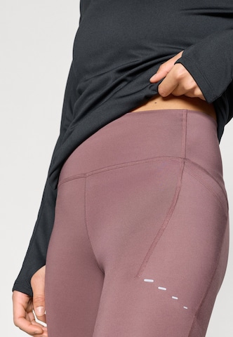 purpurinė NIKE Siauras Sportinės kelnės 'SWIFT'