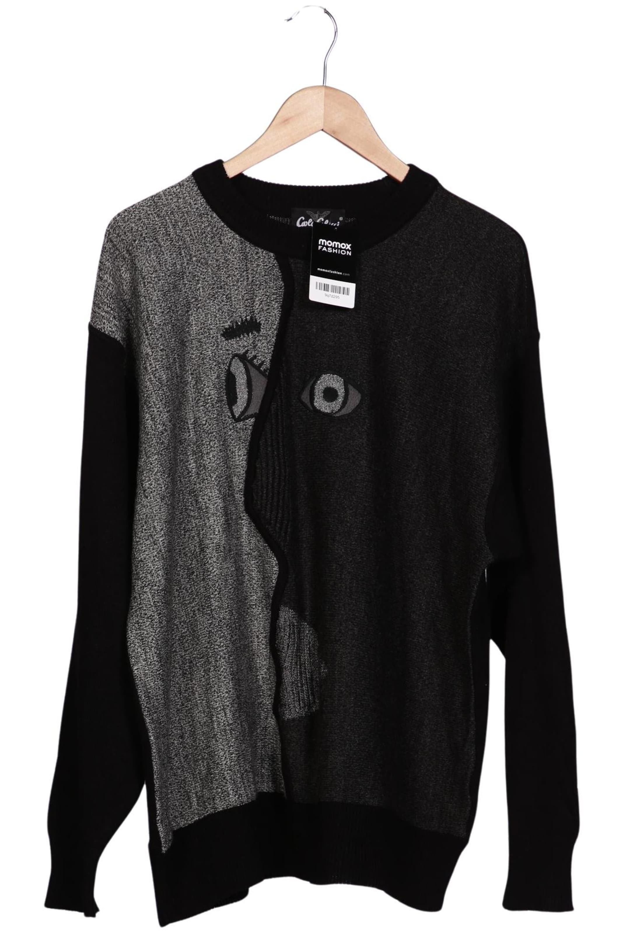 Carlo Colucci Pullover in L-XL in schwarz, Produktansicht