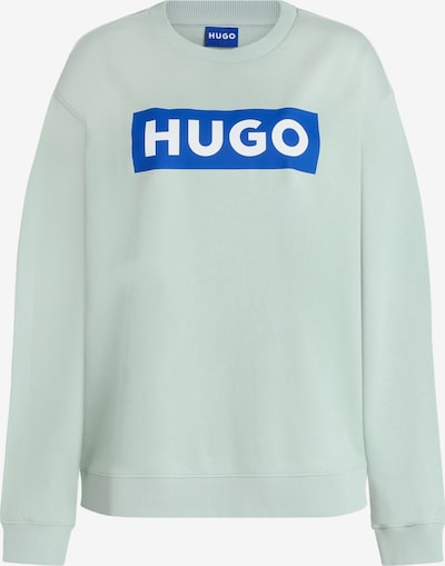 HUGO Sweatshirt 'Classic' em XS em azul / menta, Vista do artigo