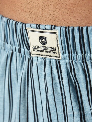 Jan Vanderstorm Boxershorts 'Thure' in Blauw