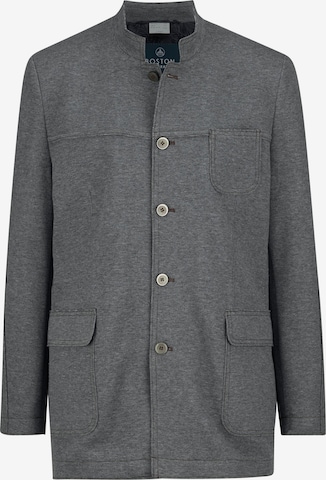 Boston Park Between-Seasons Coat in Grey: front