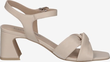 CAPRICE Sandalen met riem in Beige