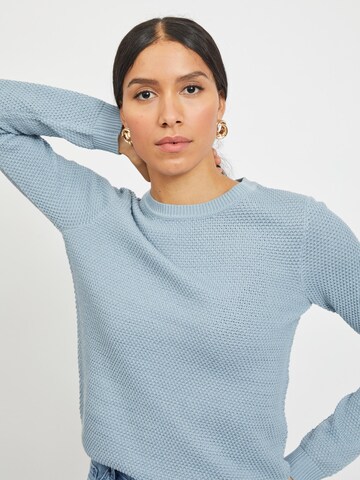 VILA Sweater 'VIChassa' in Blue